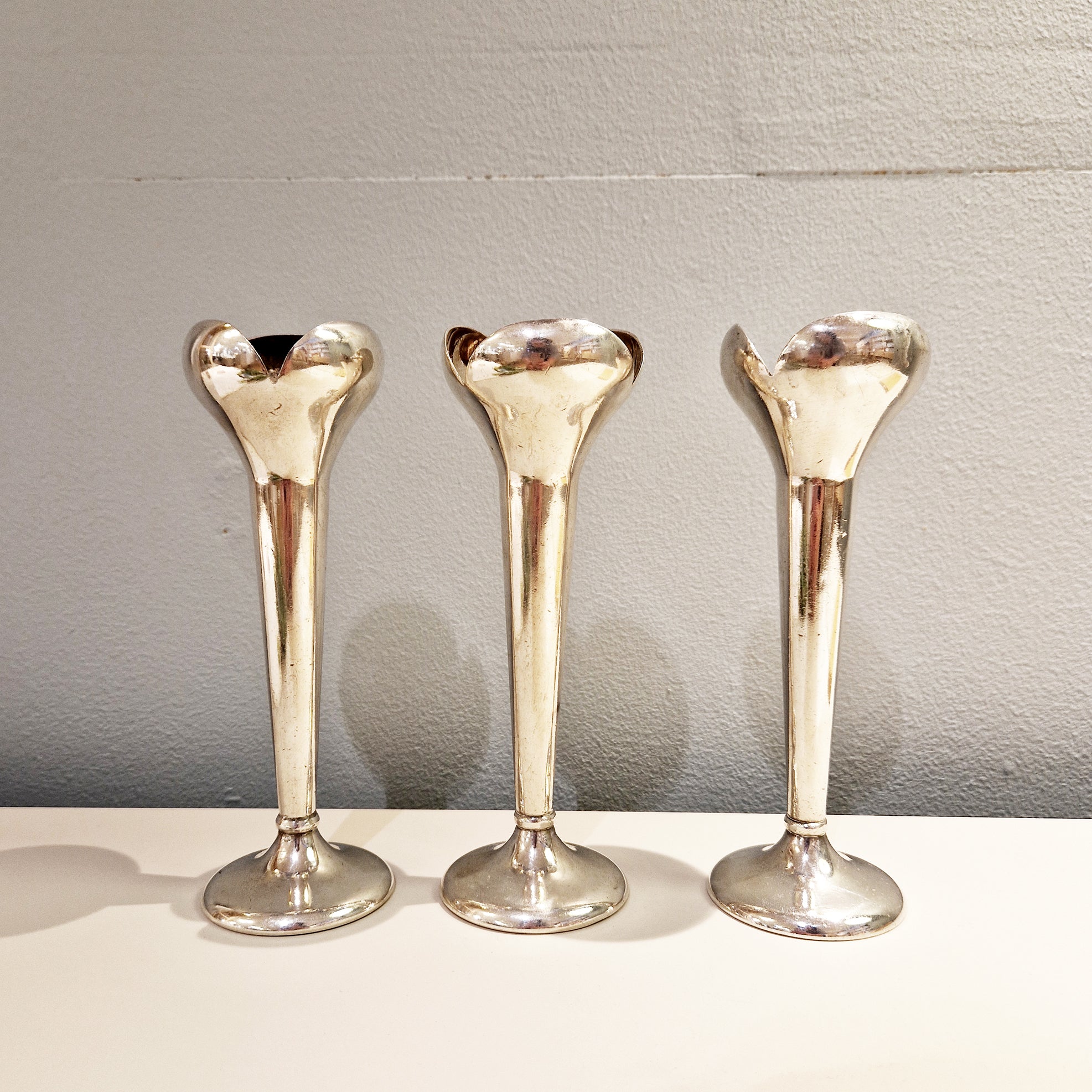 Vintage vase / candle holder by Gio Ponti for Fratelli Calderoni (3 available)