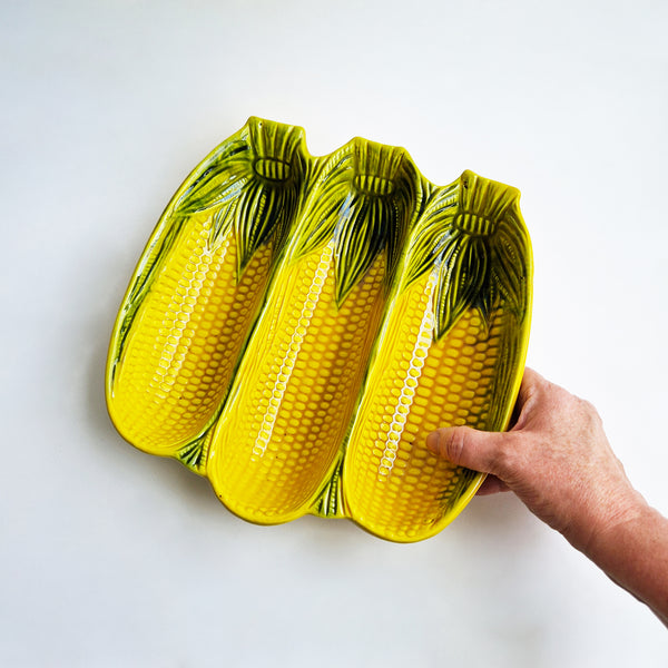 1960s Italian corn serving dish
