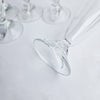 Vintage Italian crystal champagne flutes