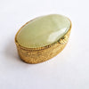 Vintage Italian onyx pill box