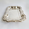 Vintage Italian large scalloped tray
