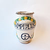 Vintage Italian albarello pharmacy jar
