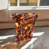 Vintage Murano fazzoletto vase