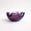 Vintage Murano purple glass bowl