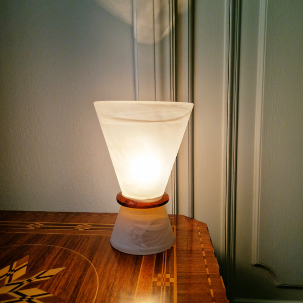 Vintage Murano glass table lamp by Effetre