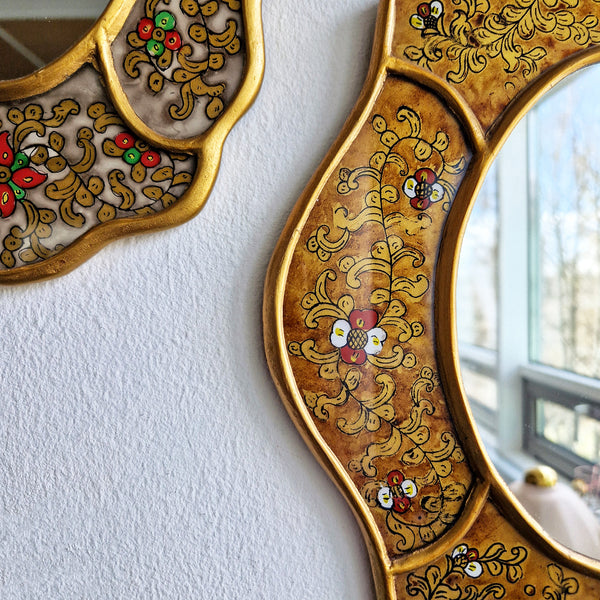 Vintage Peruvian mirror Medium