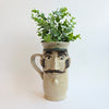 Vintage Sicilian ceramic jug by Mario Iudici
