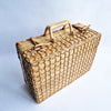 Vintage rattan case