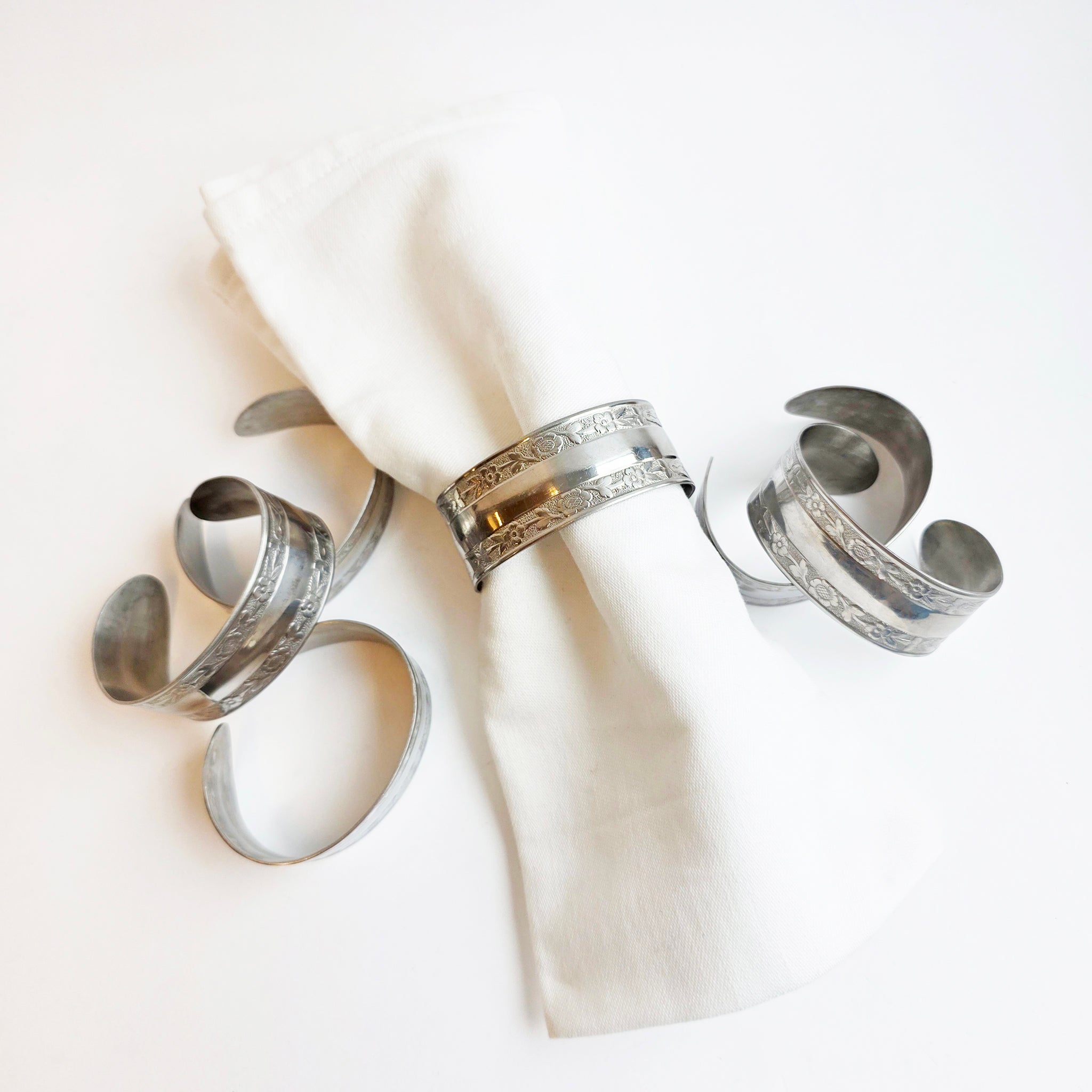 Vintage Italian napkin rings (Set of 6)