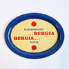 Vintage Bergia Rabarbaro metal tray
