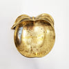 Vintage brass apple trinket dish by Vezzani