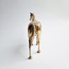 Vintage brass horse statue