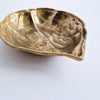 Vintage brass walnut dish