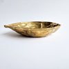 Vintage brass walnut dish
