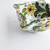 Vintage glazed ceramic mortar