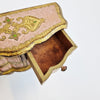 Vintage miniature Florentine chest of drawers jewelry box
