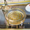 Vintage Italian glass catchall dish