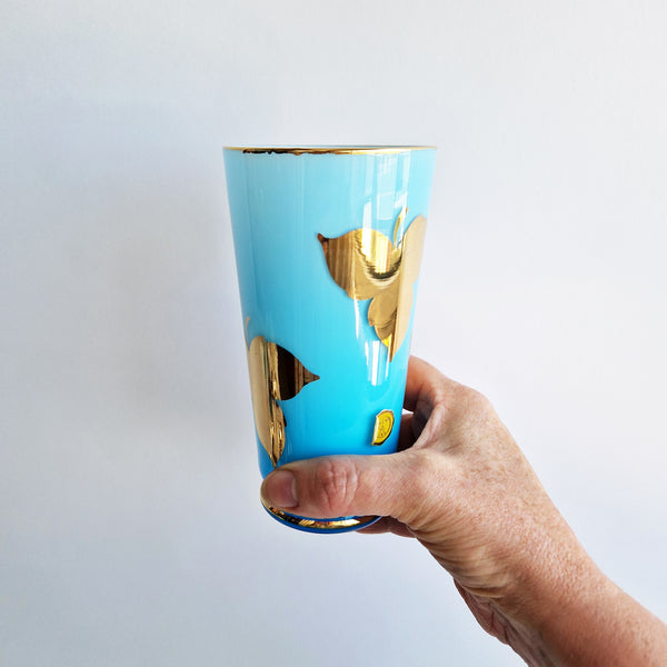Vintage glass tumblers (1 available)