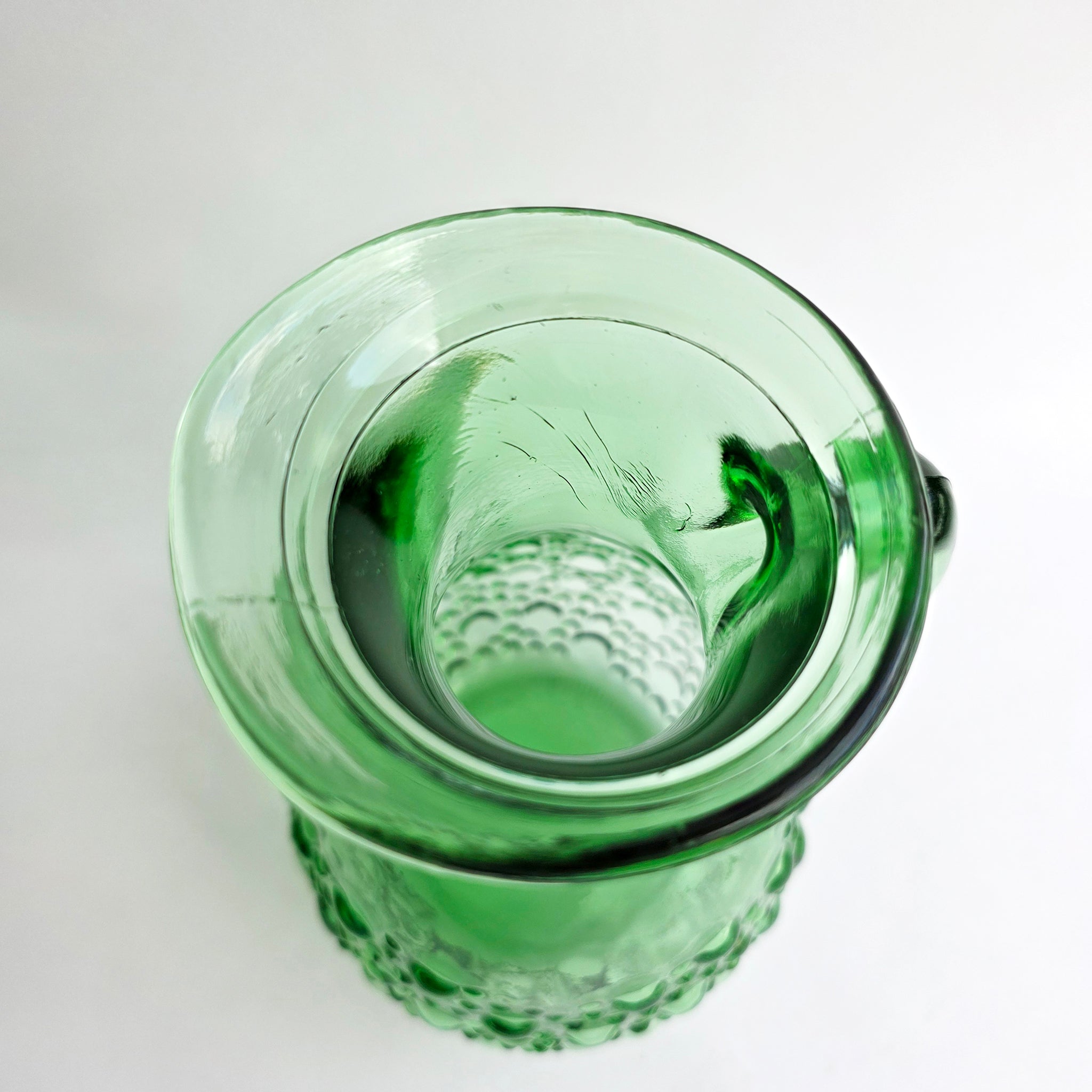 1970s bubble glasses and jug set by Vetreria Etrusca
