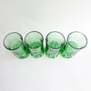 1970s bubble glasses and jug set by Vetreria Etrusca