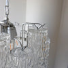 Vintage Murano glass tronchi chandelier