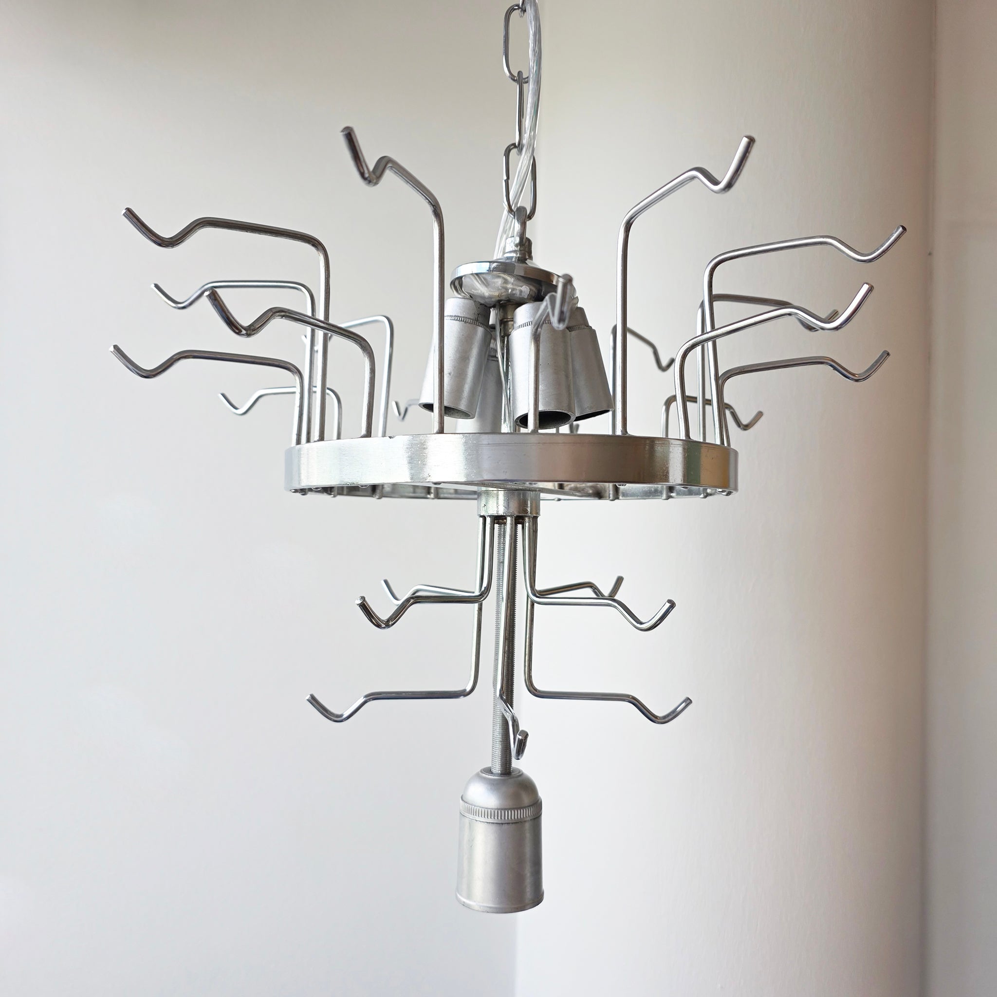 Vintage Murano glass tronchi chandelier