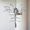 Vintage Murano glass tronchi chandelier