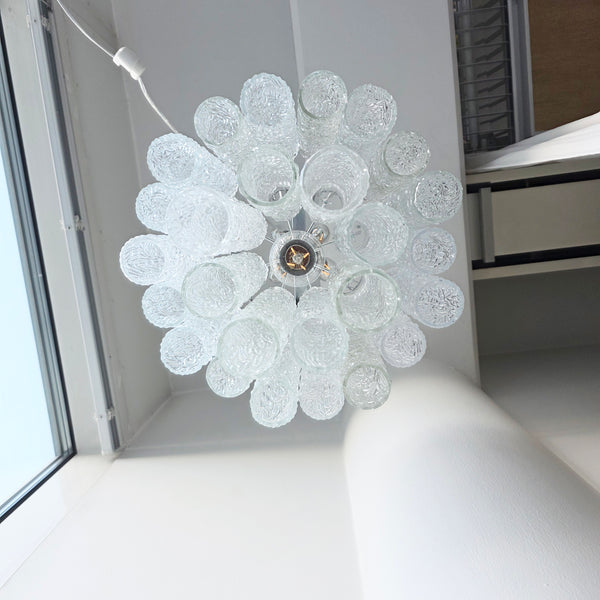 Vintage Murano glass tronchi chandelier