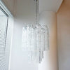 Vintage Murano glass tronchi chandelier