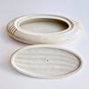Vintage Bassano large ceramic dresser box