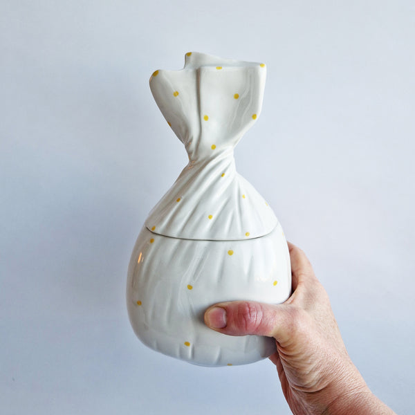 Vintage ceramic jar by Italica Ars