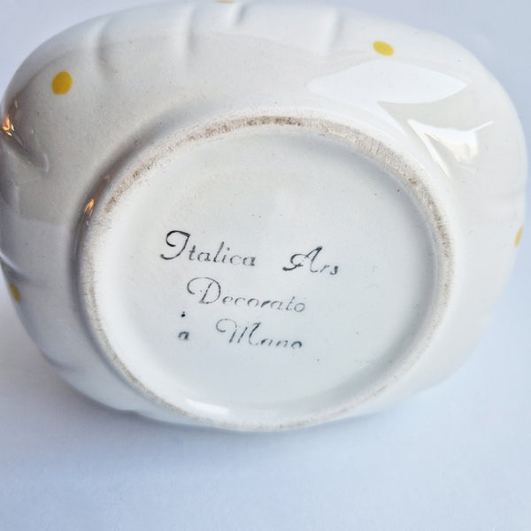 Vintage ceramic jar by Italica Ars