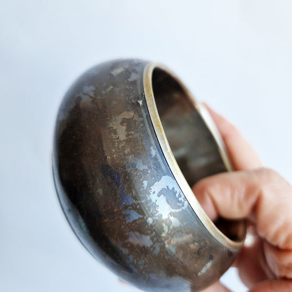 Vintage brutalist metal bracelet