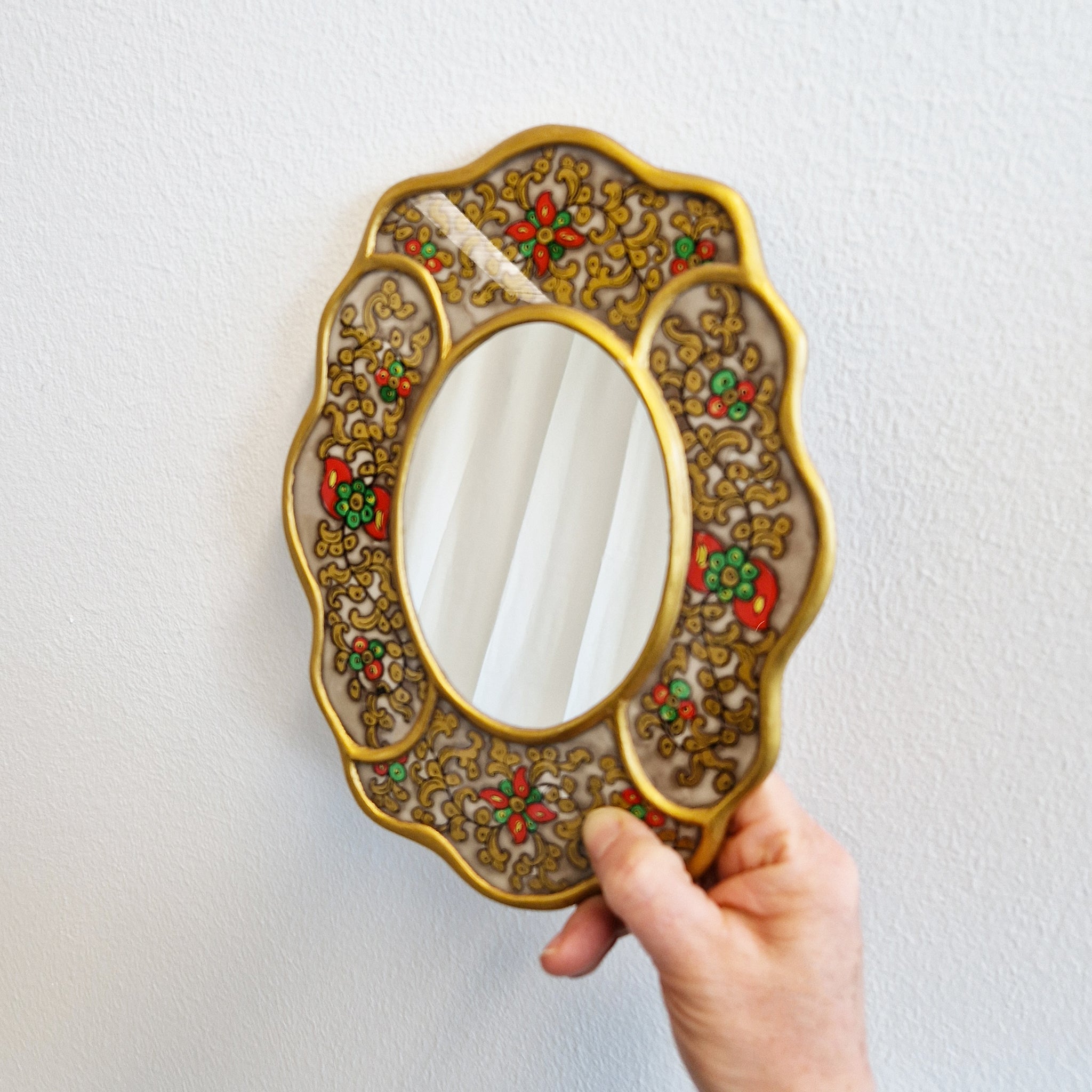 Vintage Peruvian mirror Small