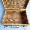 Vintage rattan case