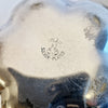 Vintage Italian silver-plated pumpkin trinket box