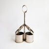 1970s Italian bottle holder by Cassetti