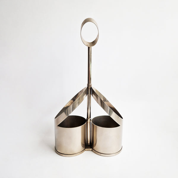 1970s Italian bottle holder by Cassetti