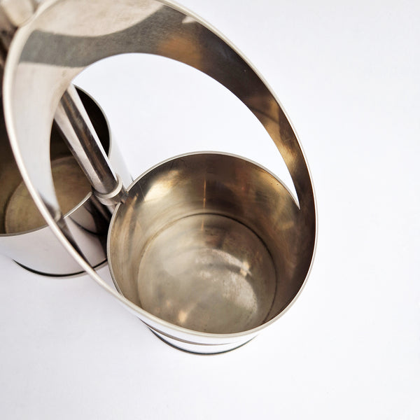 1970s Italian bottle holder by Cassetti