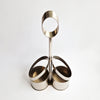 1970s Italian bottle holder by Cassetti