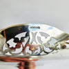 Vintage silvered pedestal bowl