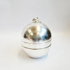 Vintage silver plated shot glass holder by LARAS Italy