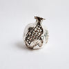 Vintage silver-plated sculptures by Alessandro Magrino