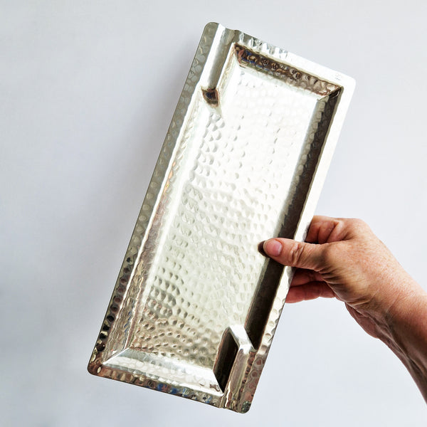 Vintage Italian silver-plated catchall by Cassetti