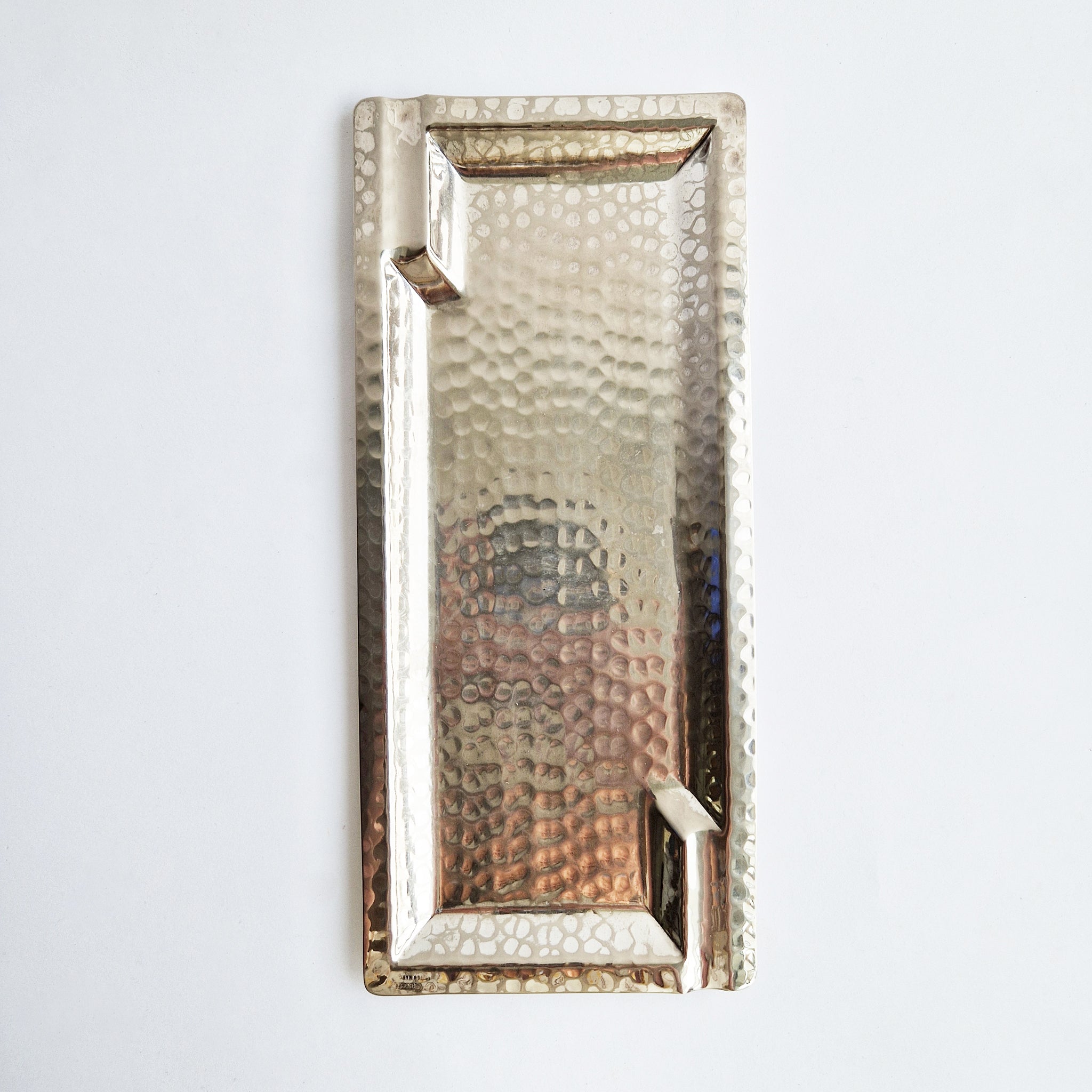 Vintage Italian silver-plated catchall by Cassetti