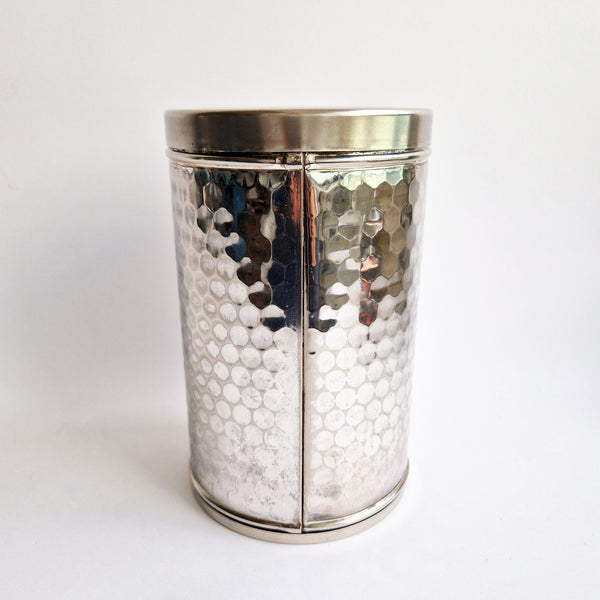 Vintage Italian silver-plated wine cooler