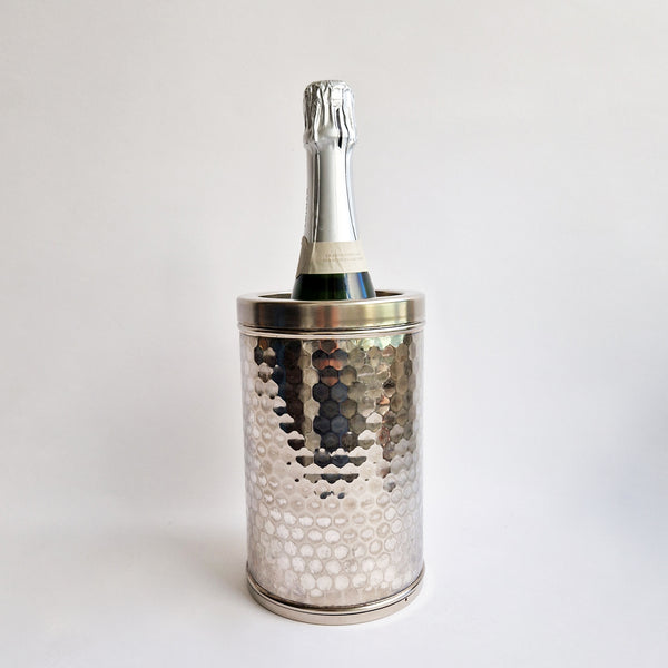 Vintage Italian silver-plated wine cooler