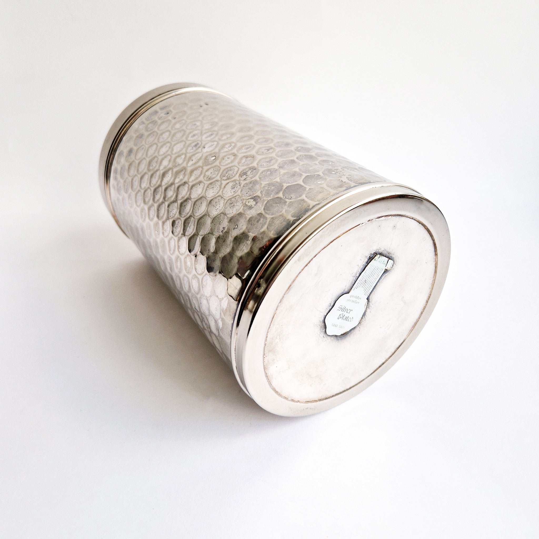 Vintage Italian silver-plated wine cooler