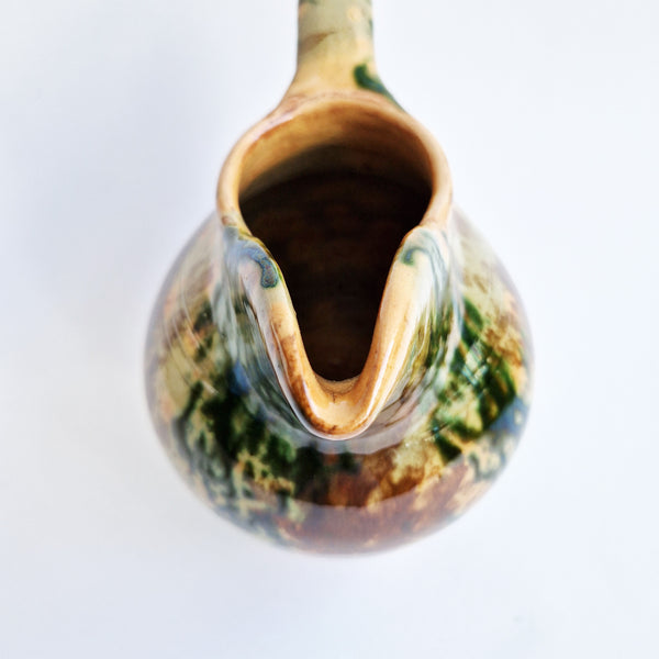 Vintage Italian terracotta jug