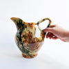 Vintage Italian terracotta jug